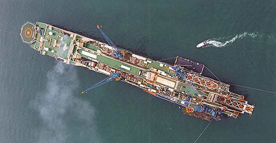 PLV深水鋪管船 CASTORONE